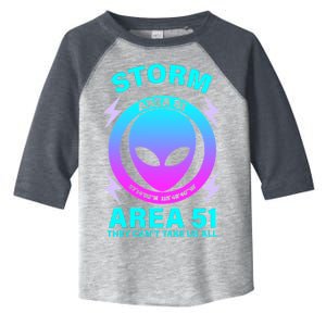 Storm Area 51 They Can't Stop Us All Toddler Fine Jersey T-Shirt