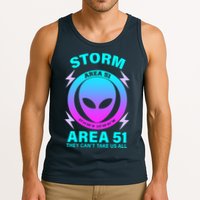 Storm Area 51 They Can't Stop Us All Tank Top