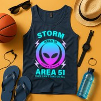 Storm Area 51 They Can't Stop Us All Tank Top