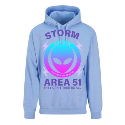 Storm Area 51 They Can't Stop Us All Unisex Surf Hoodie