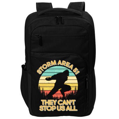 Storm Area 51 They Can't Stop Us All Bigfoot Impact Tech Backpack