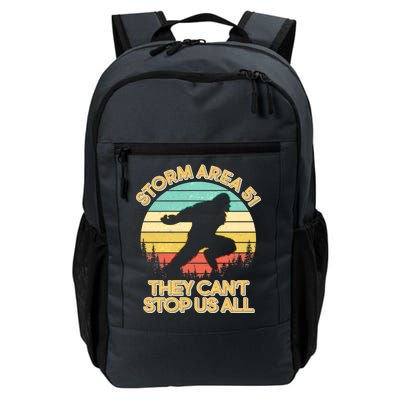 Storm Area 51 They Can't Stop Us All Bigfoot Daily Commute Backpack