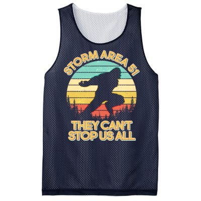 Storm Area 51 They Can't Stop Us All Bigfoot Mesh Reversible Basketball Jersey Tank