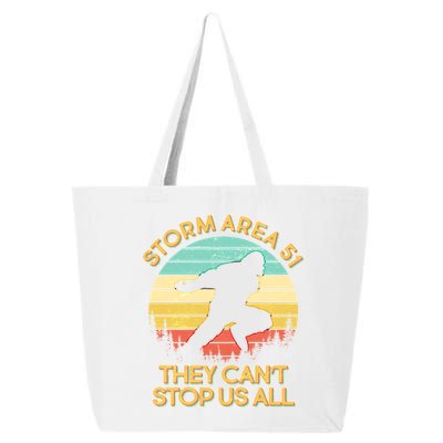 Storm Area 51 They Can't Stop Us All Bigfoot 25L Jumbo Tote