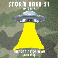 Storm Area 51 They Can't Stop Us Probably Legacy Tie Dye Trucker Hat