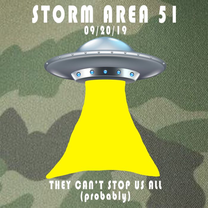 Storm Area 51 They Can't Stop Us Probably Legacy Tie Dye Trucker Hat