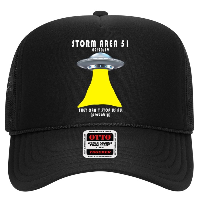Storm Area 51 They Can't Stop Us Probably Hat