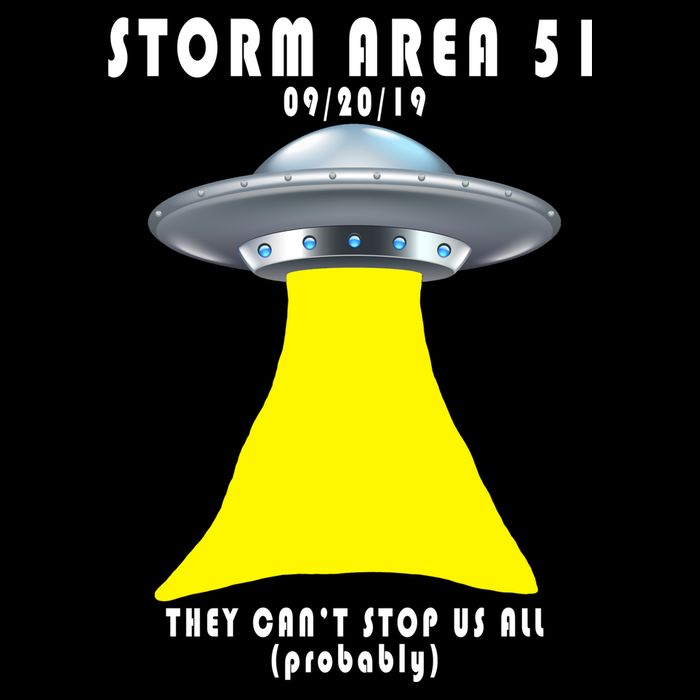 Storm Area 51 They Can't Stop Us Probably Wool Snapback Cap