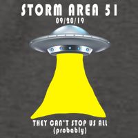 Storm Area 51 They Can't Stop Us Probably Vector Backpack