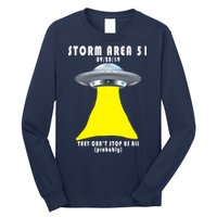 Storm Area 51 They Can't Stop Us Probably Long Sleeve Shirt