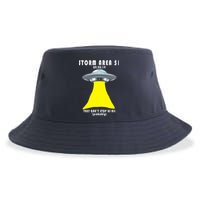 Storm Area 51 They Can't Stop Us Probably Sustainable Bucket Hat
