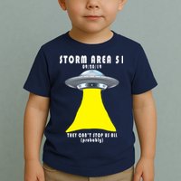 Storm Area 51 They Can't Stop Us Probably Toddler T-Shirt