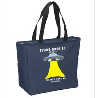 Storm Area 51 They Can't Stop Us Probably Zip Tote Bag