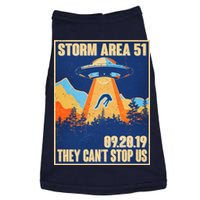 Storm Area 51 Travel Poster They Can't Stop Us Doggie Tank