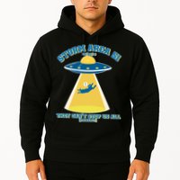 Storm Area 51 UFO Cat They Can't Stop Us All Hoodie