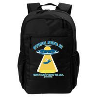 Storm Area 51 UFO Cat They Can't Stop Us All Backpack