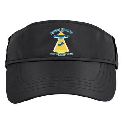 Storm Area 51 UFO Cat They Can't Stop Us All Adult Drive Performance Visor