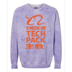 Smokin Tech Packs Colorblast Crewneck Sweatshirt