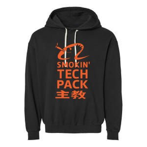 Smokin Tech Packs Garment-Dyed Fleece Hoodie