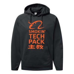 Smokin Tech Packs Performance Fleece Hoodie