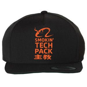 Smokin Tech Packs Wool Snapback Cap