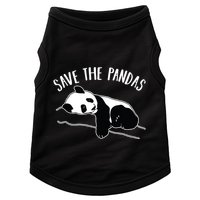 Save The Pandas Gift Doggie Tank