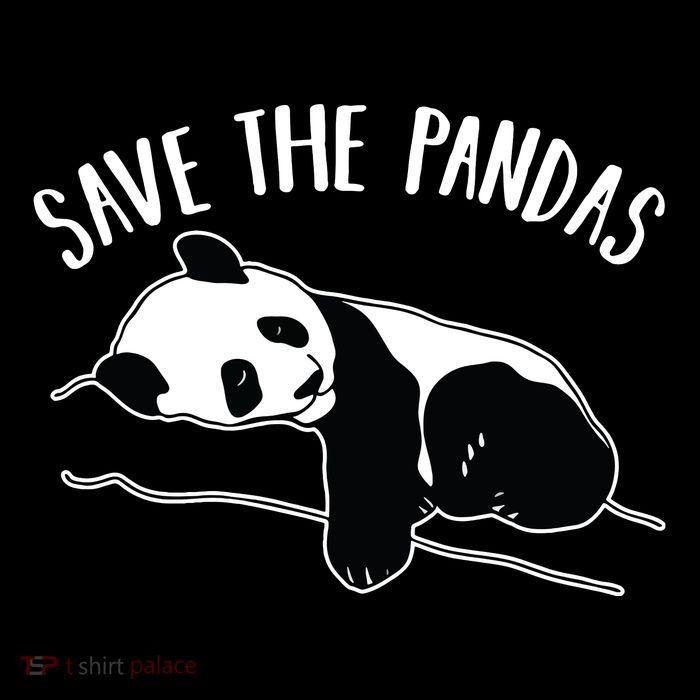 Save The Pandas Gift 7-Panel Snapback Hat