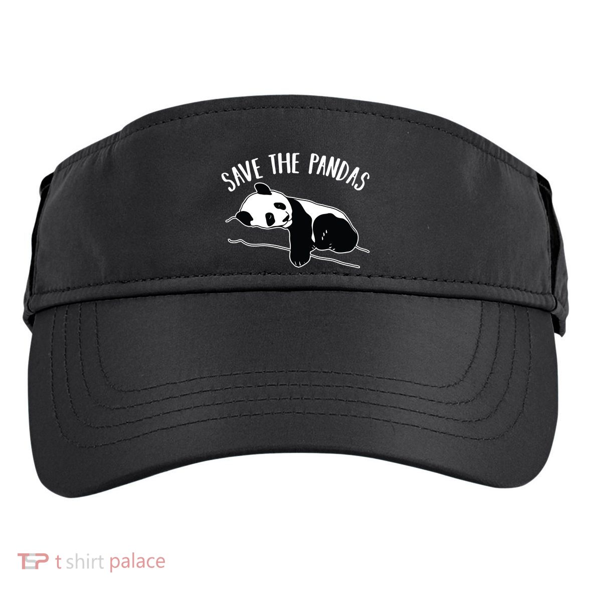 Save The Pandas Gift Adult Drive Performance Visor