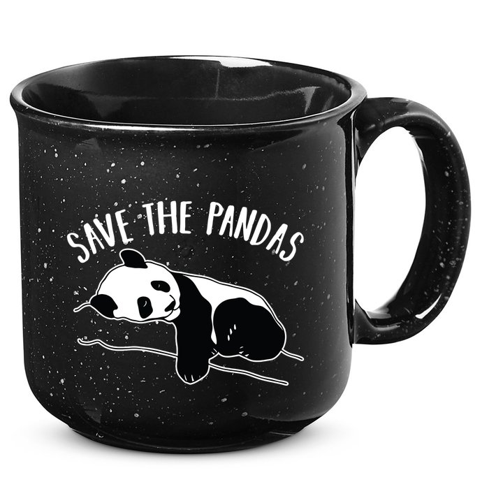 Save The Pandas Gift 15oz Campfire Ceramic Mug