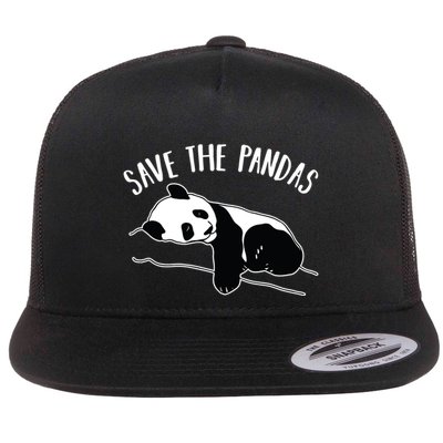 Save The Pandas Gift Flatbill Hat
