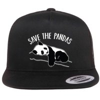 Save The Pandas Gift Flatbill Hat