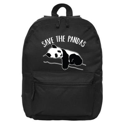 Save The Pandas Gift 16 in Basic Backpack