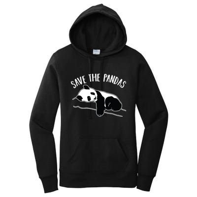 Save The Pandas Gift Women's Pullover Hoodie