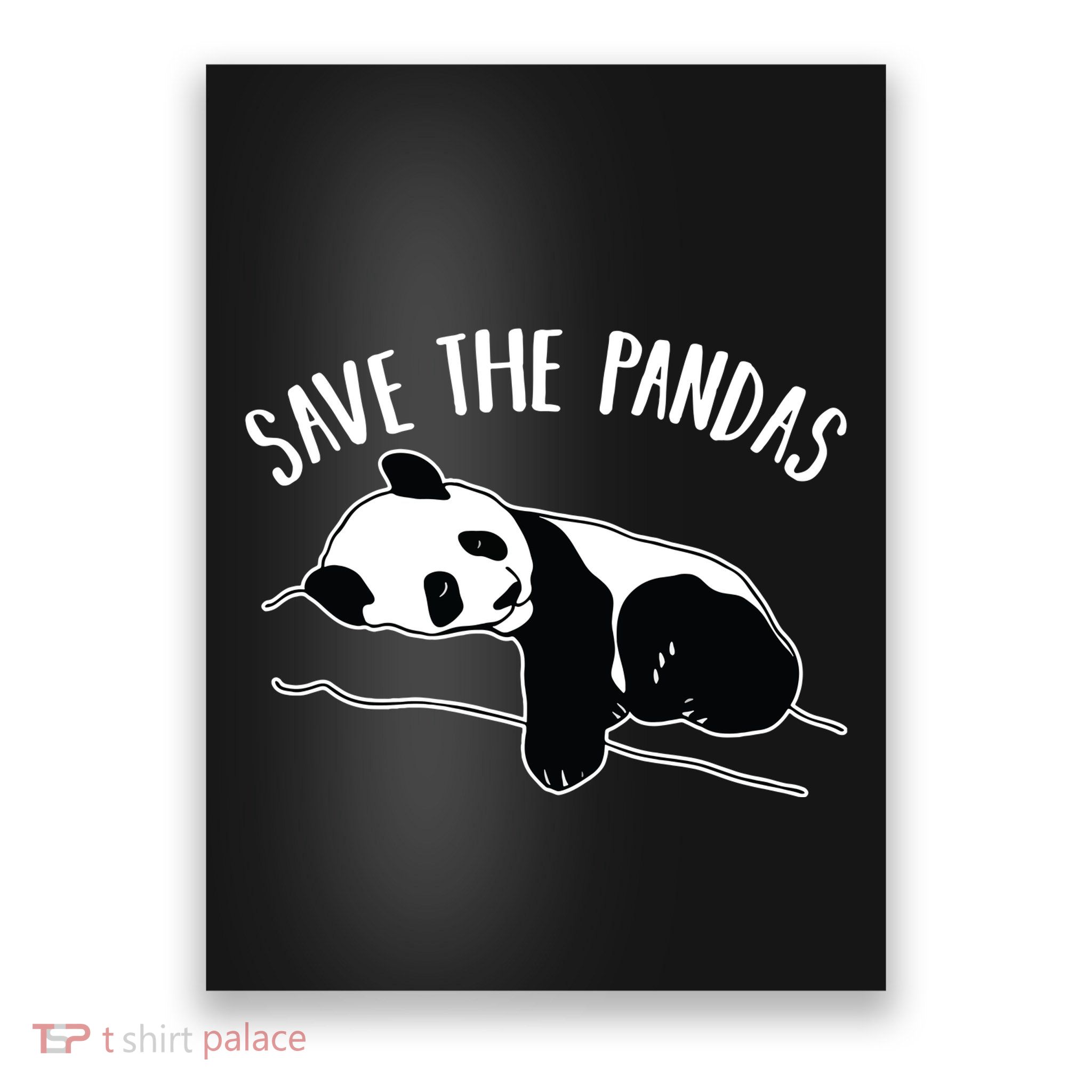 Save The Pandas Gift Poster