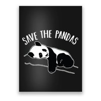 Save The Pandas Gift Poster
