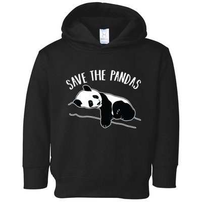 Save The Pandas Gift Toddler Hoodie