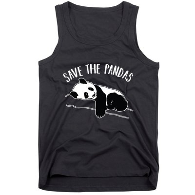 Save The Pandas Gift Tank Top
