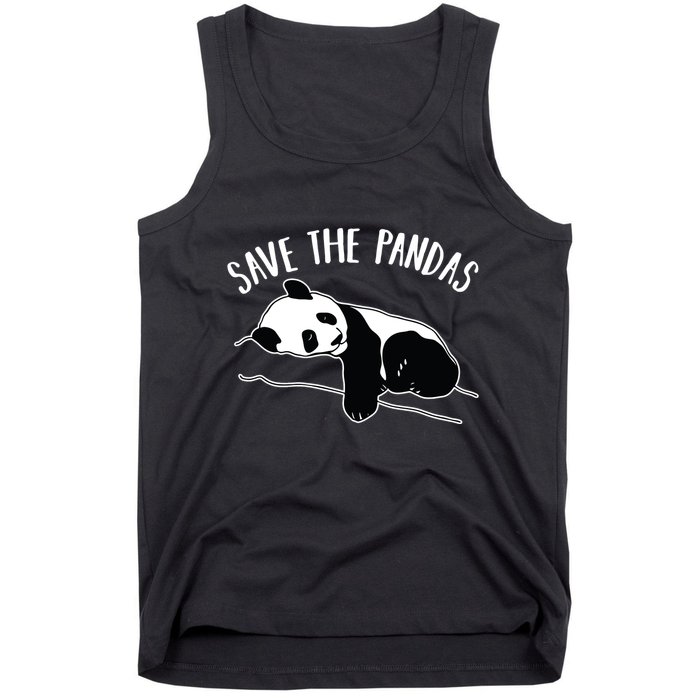 Save The Pandas Gift Tank Top
