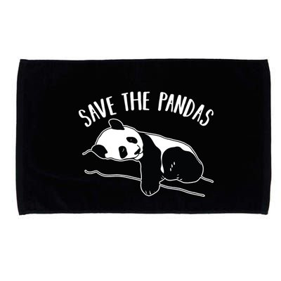 Save The Pandas Gift Microfiber Hand Towel