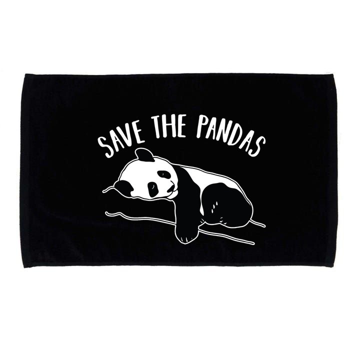 Save The Pandas Gift Microfiber Hand Towel