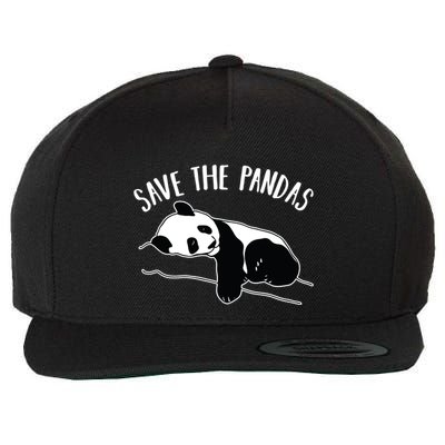 Save The Pandas Gift Wool Snapback Cap
