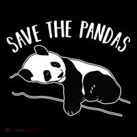 Save The Pandas Gift Zip Tote Bag