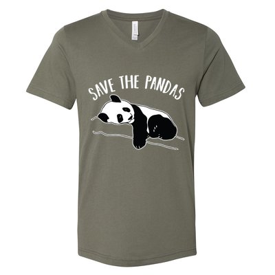 Save The Pandas Gift V-Neck T-Shirt
