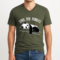 Save The Pandas Gift V-Neck T-Shirt