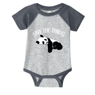 Save The Pandas Gift Infant Baby Jersey Bodysuit