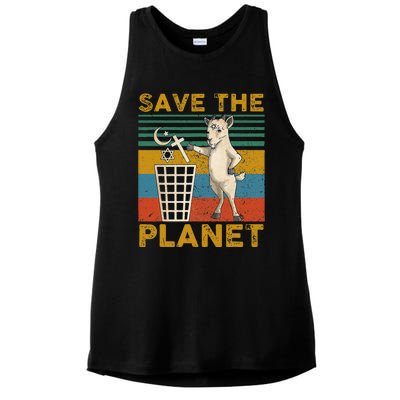 Save The Planet Ladies PosiCharge Tri-Blend Wicking Tank