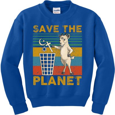 Save The Planet Kids Sweatshirt