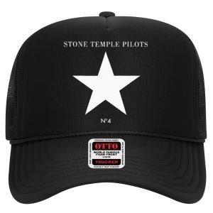 S.T.O.N.E Temple Pilots High Crown Mesh Back Trucker Hat