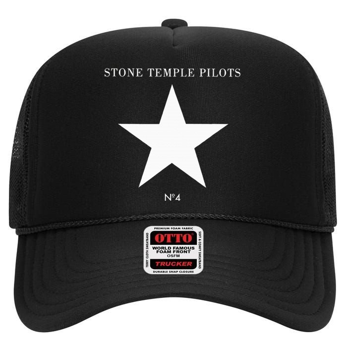 S.T.O.N.E Temple Pilots High Crown Mesh Back Trucker Hat