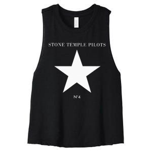 S.T.O.N.E Temple Pilots Women's Racerback Cropped Tank